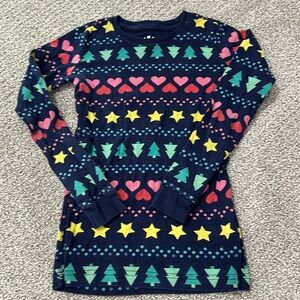 Primary long sleeve PJ top, 6-7 - holiday